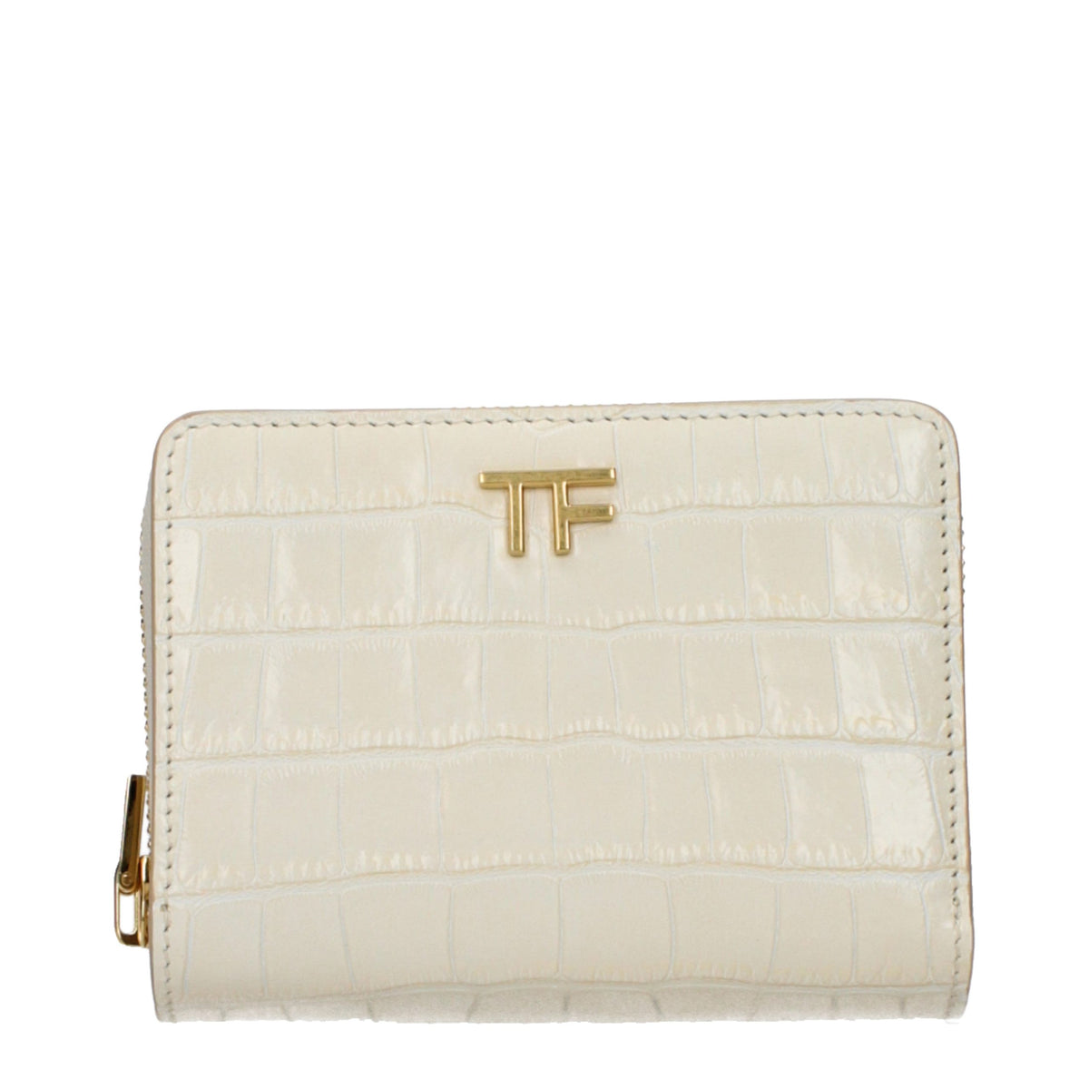 Tom Ford Beige Leather Wallet - Stylish and Functional