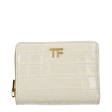 Tom Ford Beige Leather Wallet - Stylish and Functional
