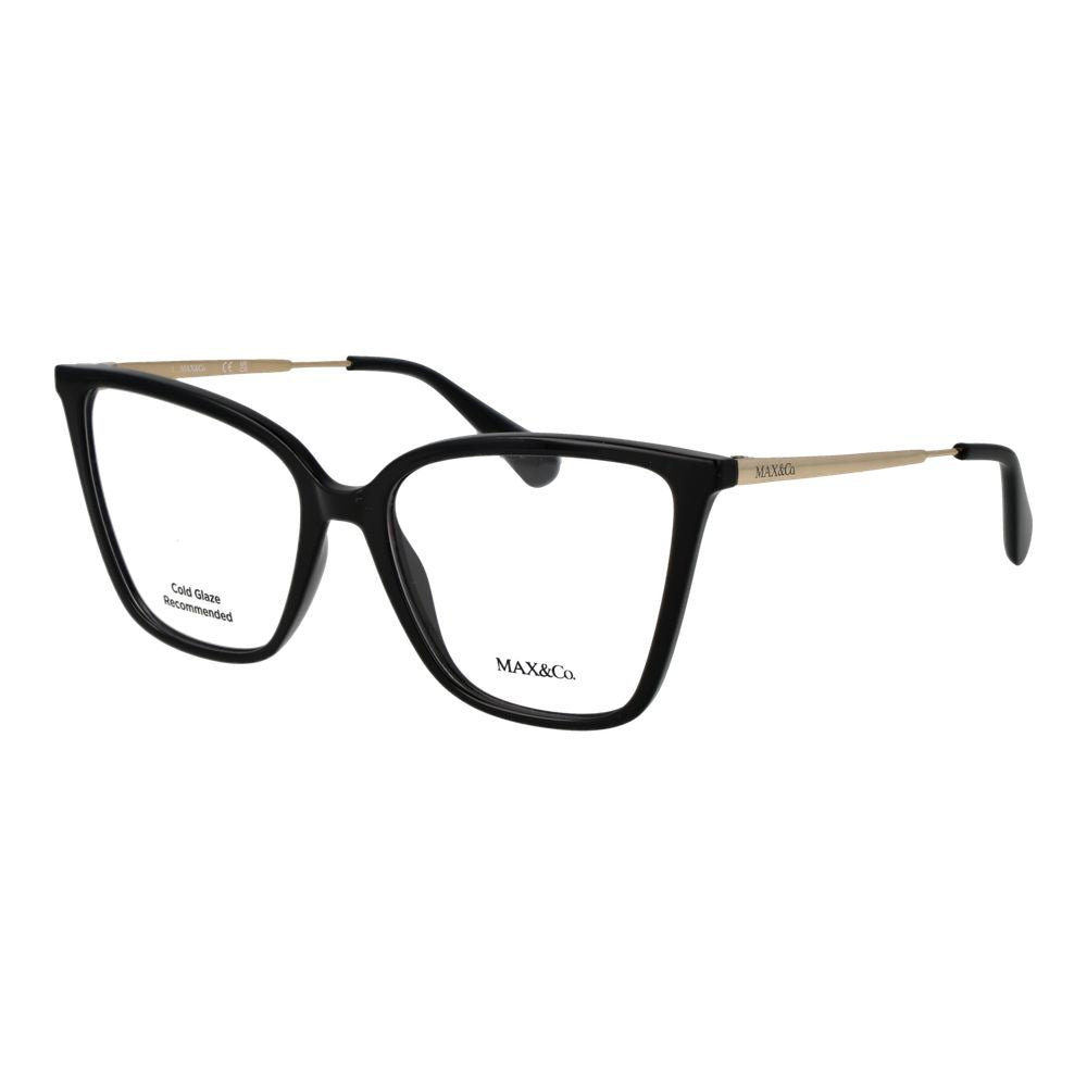 Max & Co Black Acetate Cat Eye Glasses (Frames)