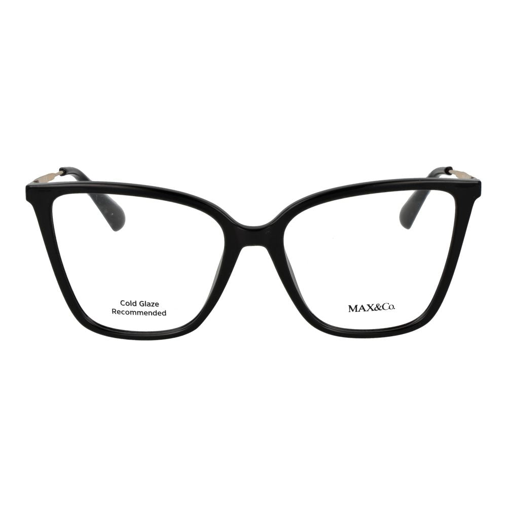 Max & Co Black Acetate Cat Eye Glasses (Frames)