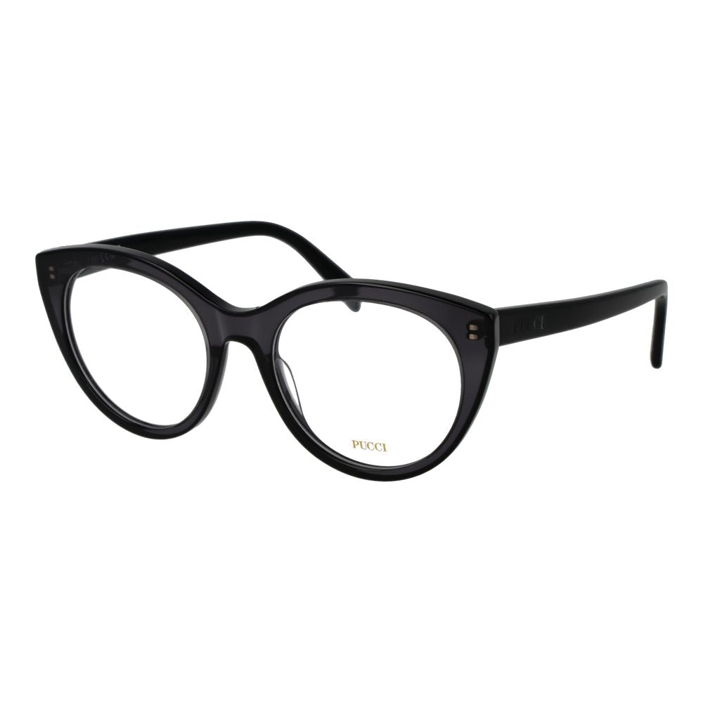 Emilio Pucci Black Plastic Butterfly Glasses (Frames)