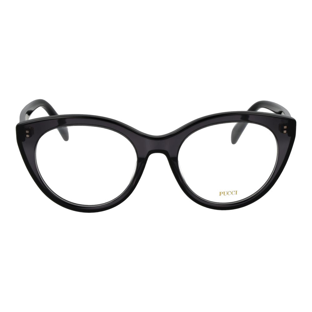 Emilio Pucci Black Plastic Butterfly Glasses (Frames)