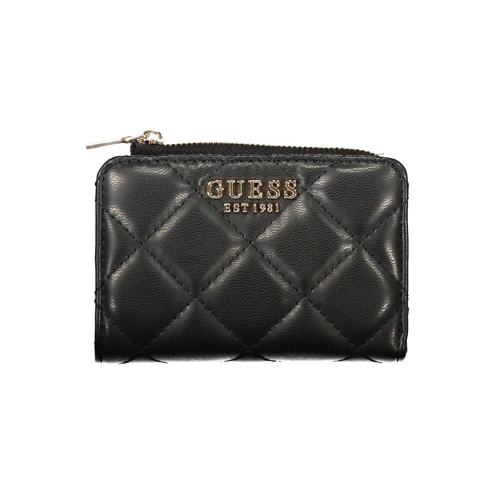 Guess Jeans Juliet Black Polyurethane Women's Wallet