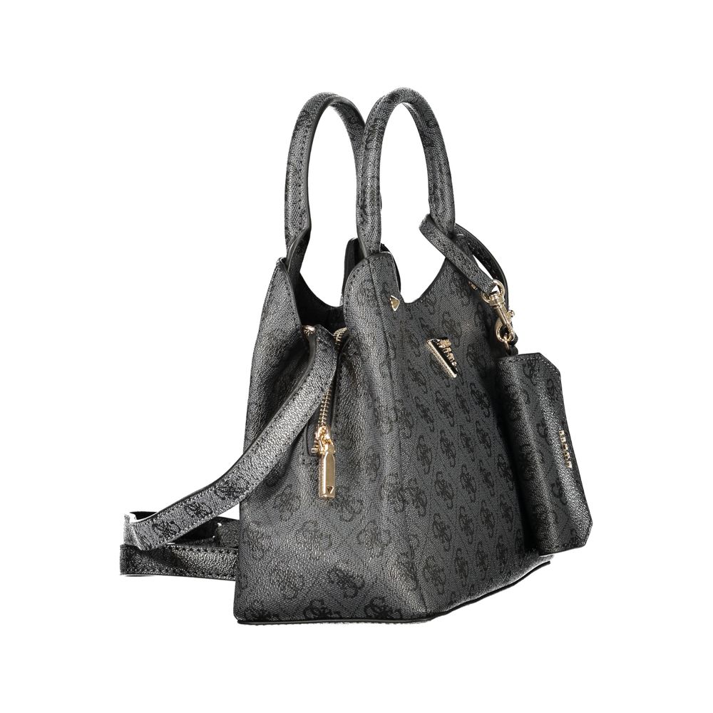Guess Jeans Lorella Logo Bag - Women's Black Handbag