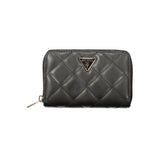 Guess Jeans Nero Poliuretano Women's Wallet - Chic & Functional