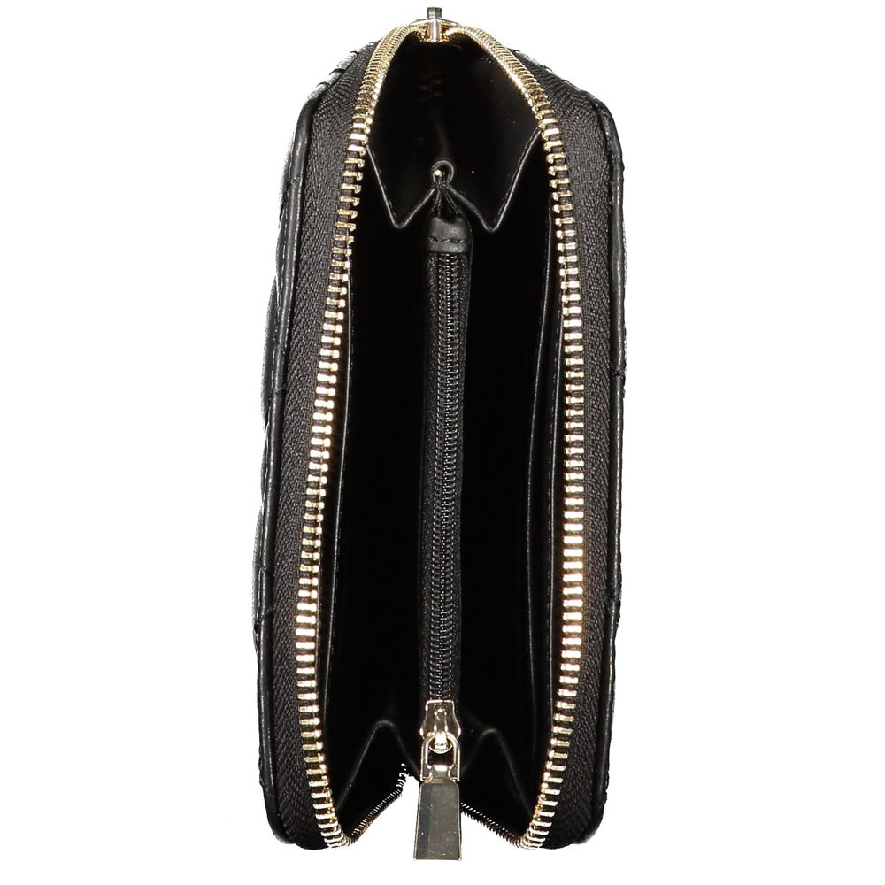 Guess Jeans Nero Poliuretano Women's Wallet - Chic & Functional