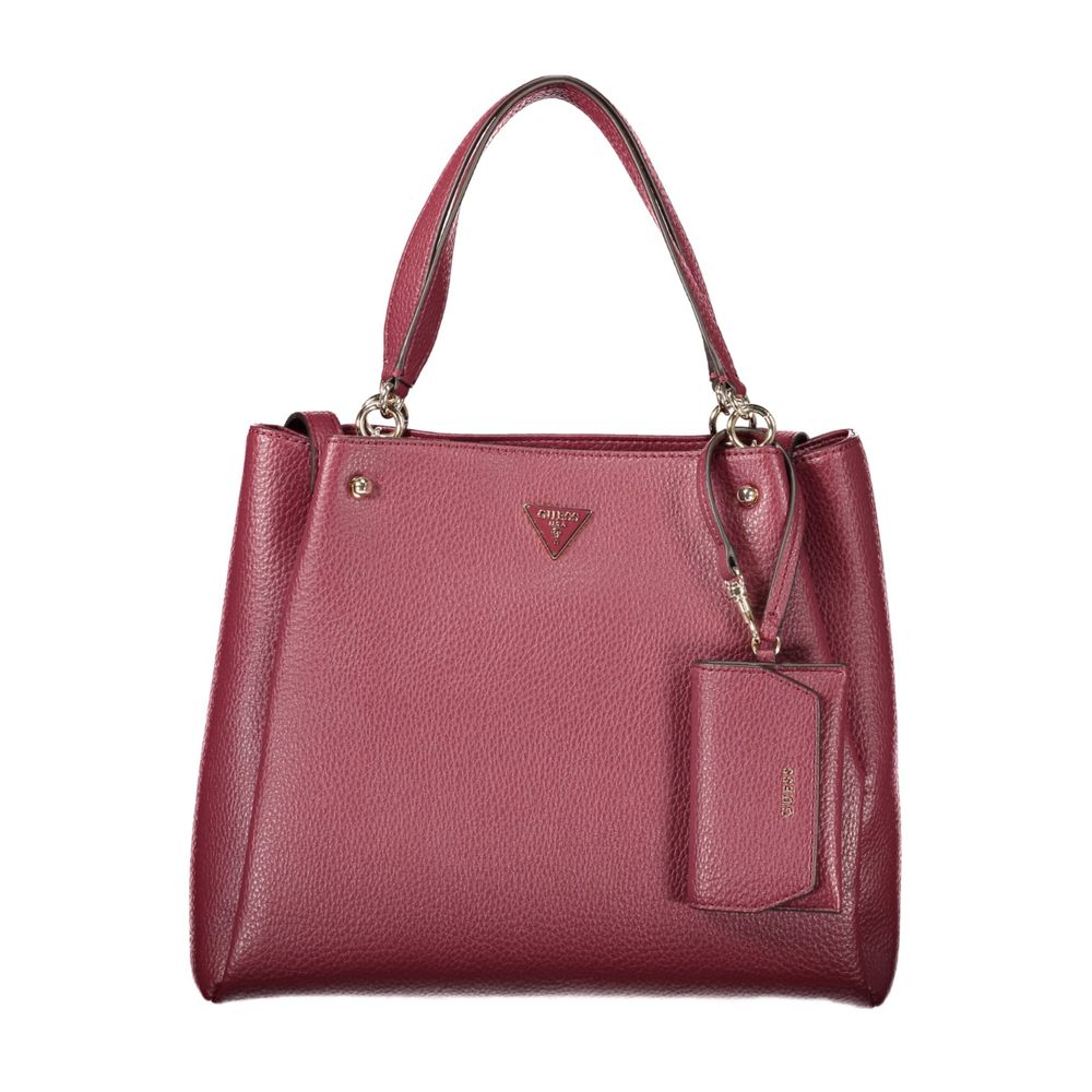 Guess Jeans Lorella Red Polyurethane Women's Bag