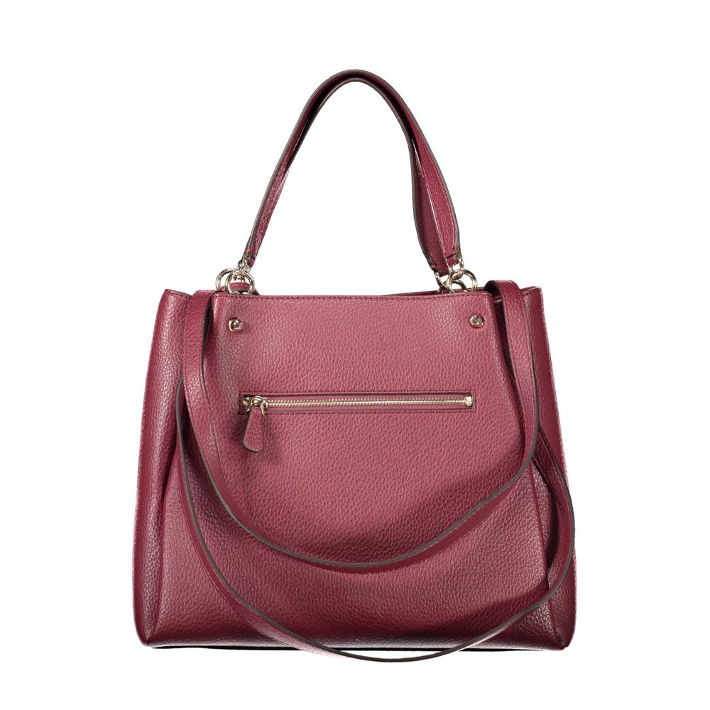 Guess Jeans Lorella Red Polyurethane Women's Bag