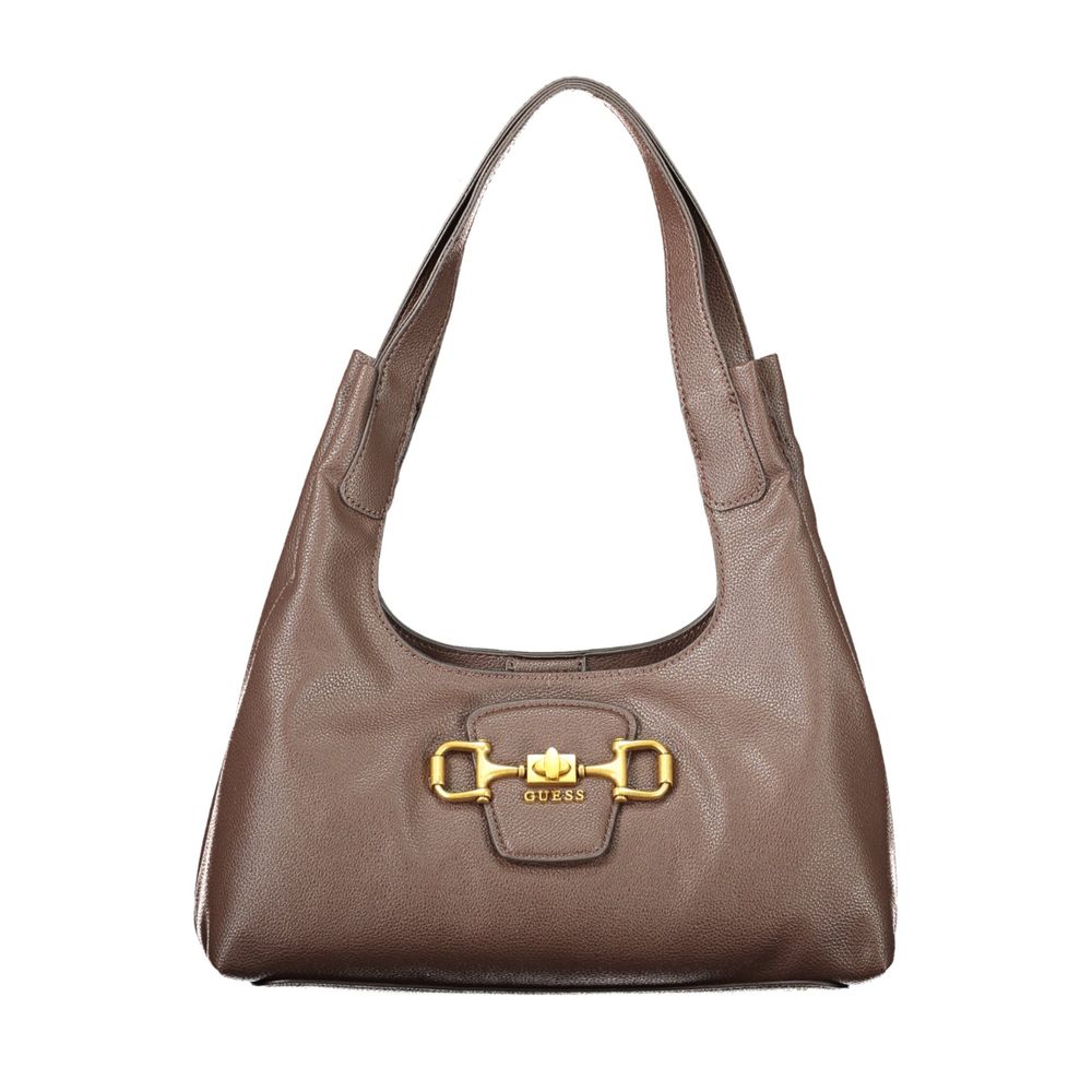 Guess Jeans Brown Polyurethane Women's Sunset Bag