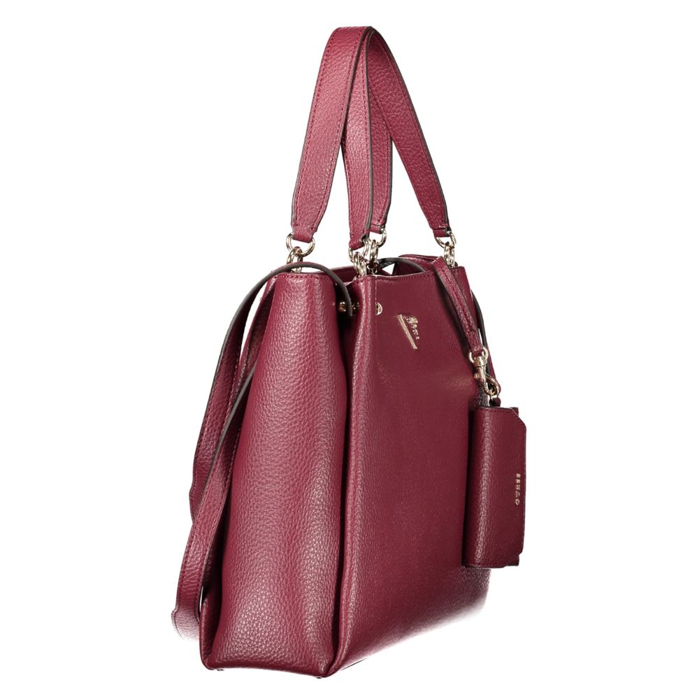 Guess Jeans Lorella Red Polyurethane Women's Bag