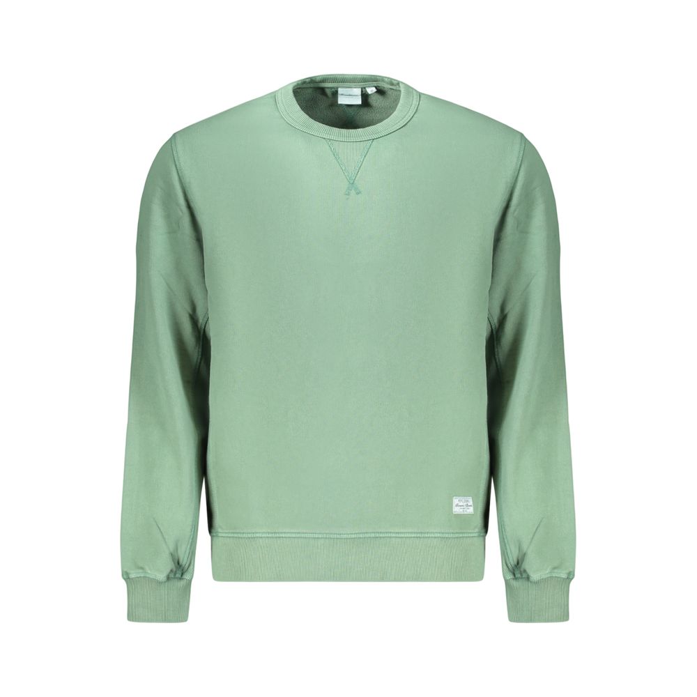 Pepe Jeans Jasper Crew Sweatshirt en Coton Vert pour Homme