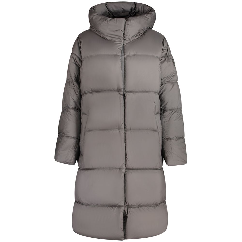 Pepe Jeans Lauren Long Jacket - Black Polyester Women's Outerwear