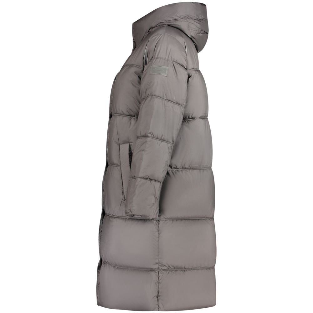 Pepe Jeans Lauren Long Jacket - Black Polyester Women's Outerwear