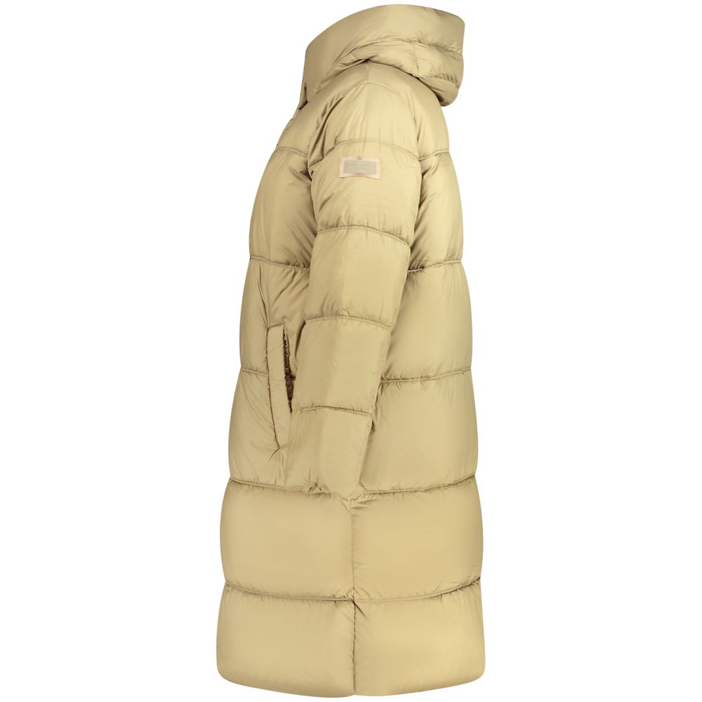 Pepe Jeans Verde Poliestere Donna Jacket - Hooded and Pocketed