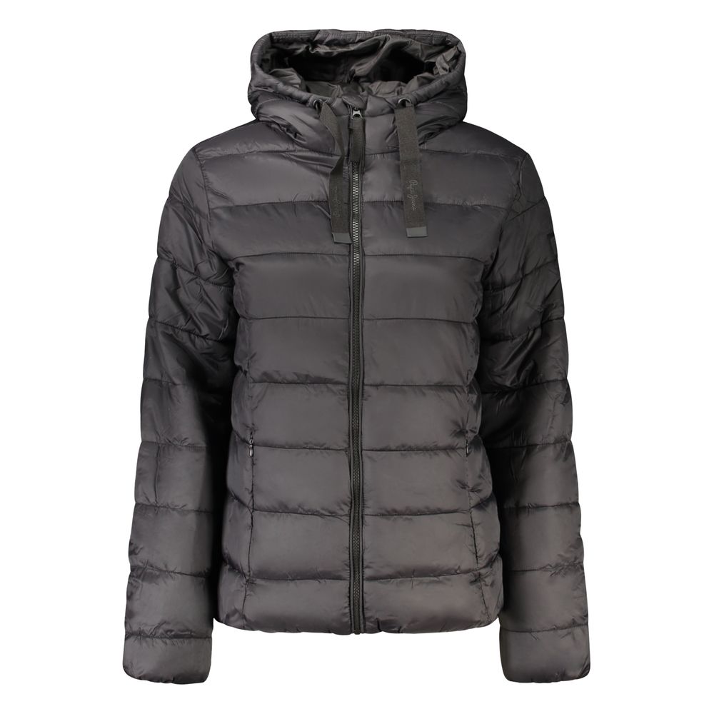 Pepe Jeans Black Nylon Women's Jacket