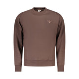 Accademia Militare Brown Cotton Sweatshirt