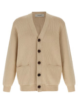 Golden Goose Beige Cotton Cardigan