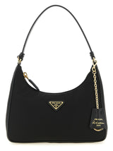 Prada Black Recycled Polyamide Shoulder Bag
