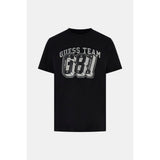 Guess Black Cotton T-Shirt