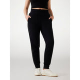 Guess Black Polyester Joggers (Workout Pants)