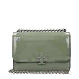 Tory Burch Green Leather Shoulder Bag