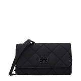 Tory Burch Black Leather Clutch Bag
