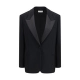 The Row Black Wool Oves Aries Blazer