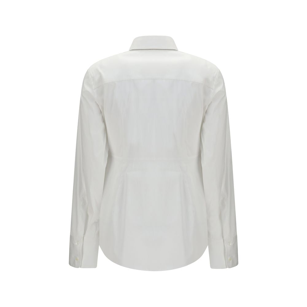 Brunello Cucinelli White Cotton Shirt
