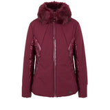 Baldinini Trend Red Nylon Women Jacket