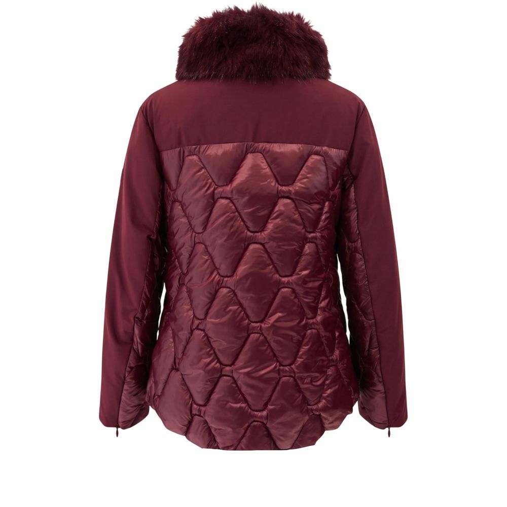Baldinini Trend Red Nylon Women Jacket