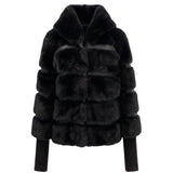 Baldinini Trend Black Polyester Women Jacket