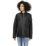 Baldinini Trend Black PU Women Jacket