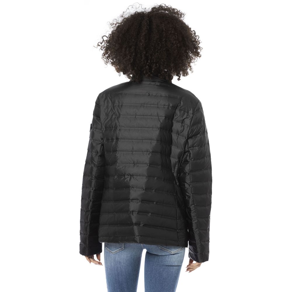 Baldinini Trend Black PU Women Jacket