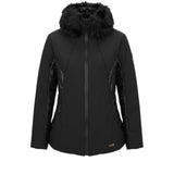 Baldinini Trend Black Nylon Women Jacket