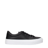 Givenchy Black Leather Low Top Sneakers