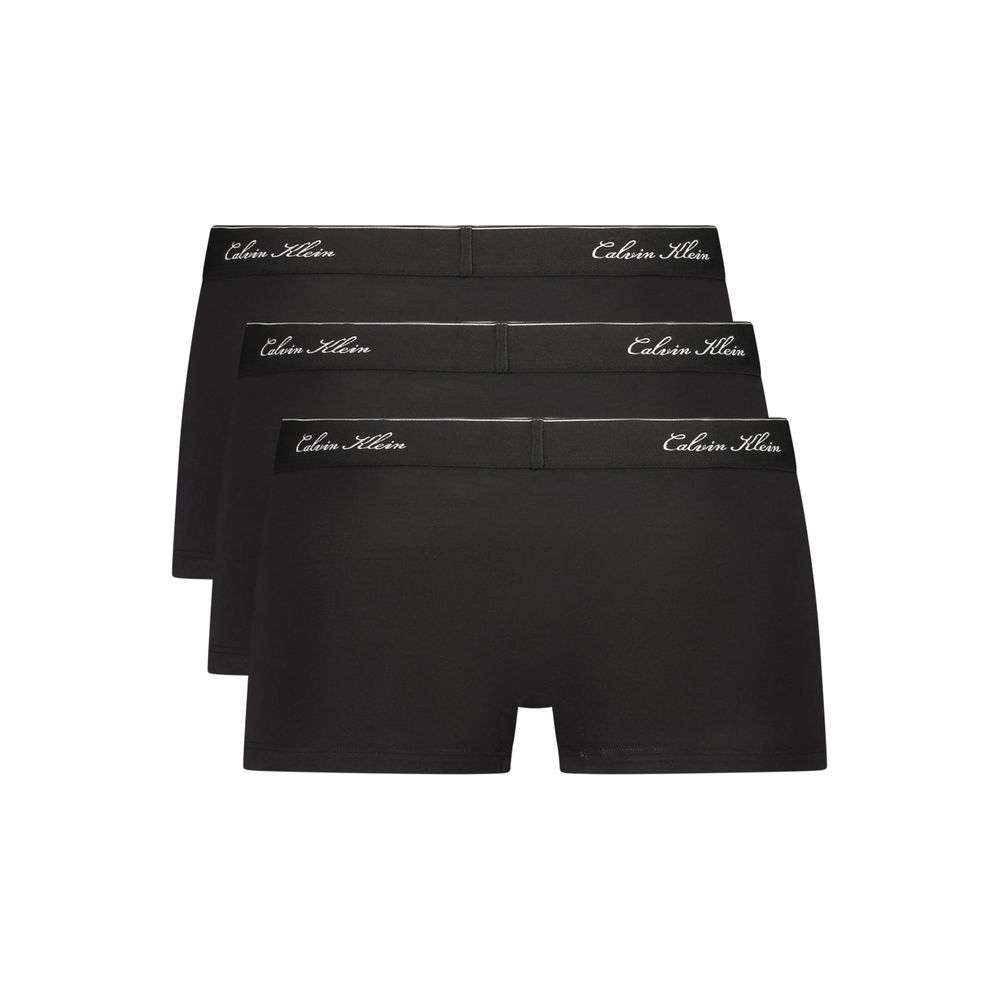 Calvin Klein Black Cotton Men's Boxer
