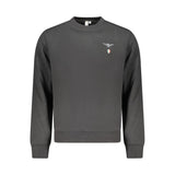 Accademia Militare Black Cotton Men's Sweatshirt