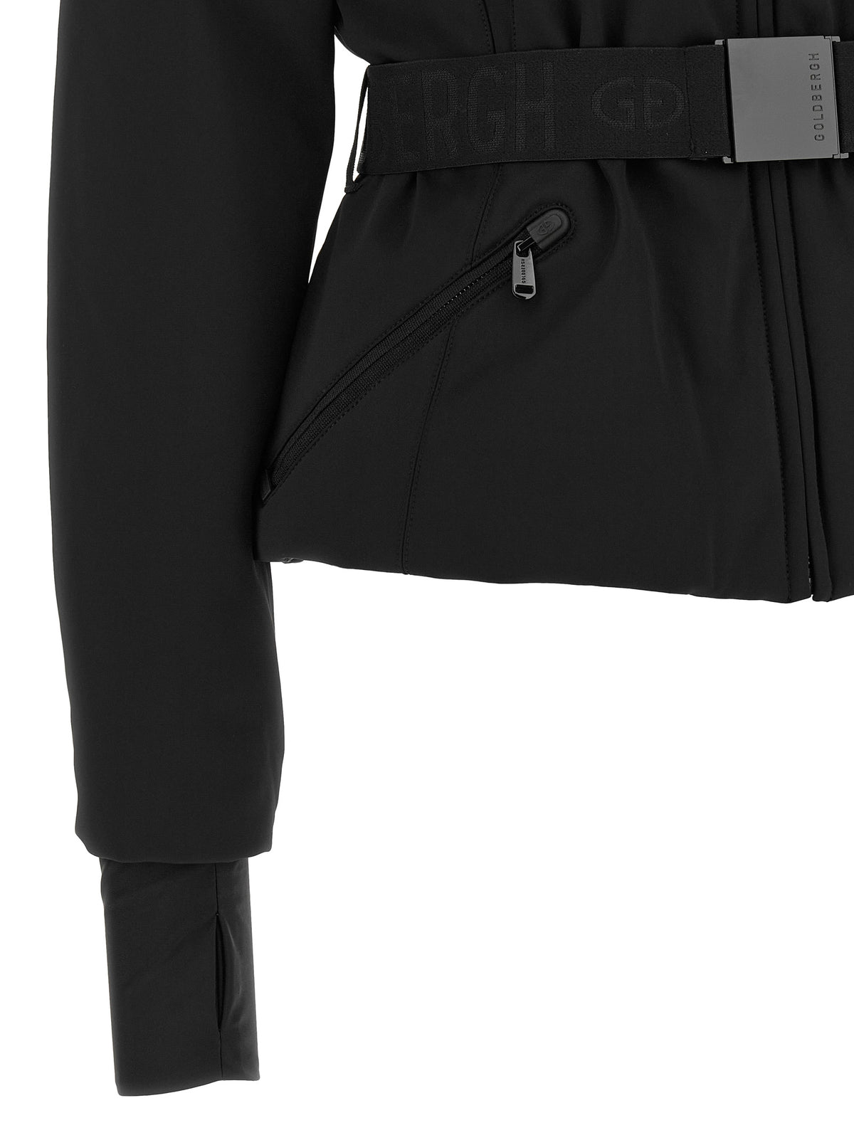 GOLDBERGH Black Polyamide Shell Jacket