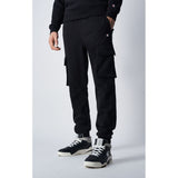 Champion Black Cotton Joggers (Workout Pants)