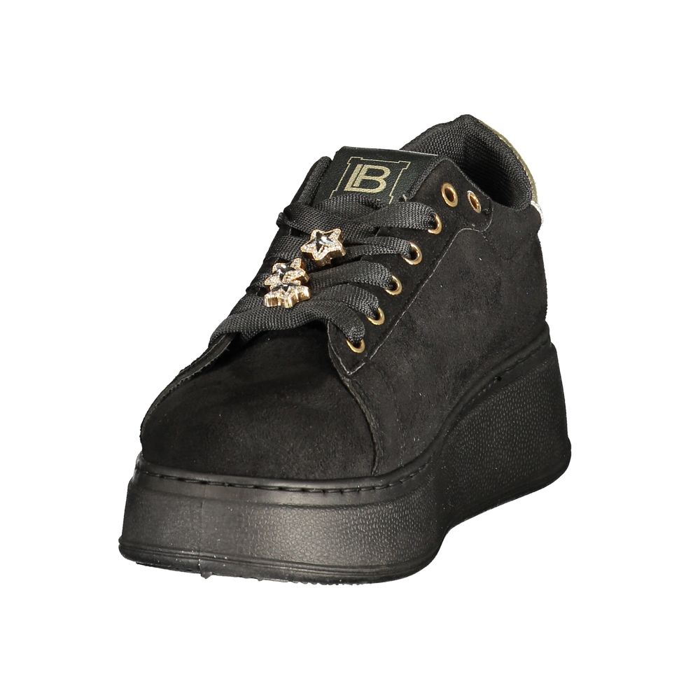 Laura Biagiotti Nero Polyurethane Women's Sneaker
