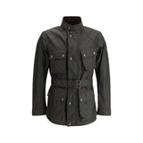 Belstaff Bicolor Cotton Full-Length Jacket
