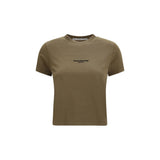 Alexander Wang Bicolor Cotton T-Shirt