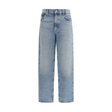 Citizens of Humanity Blue Organic Cotton Straight-Leg Jeans