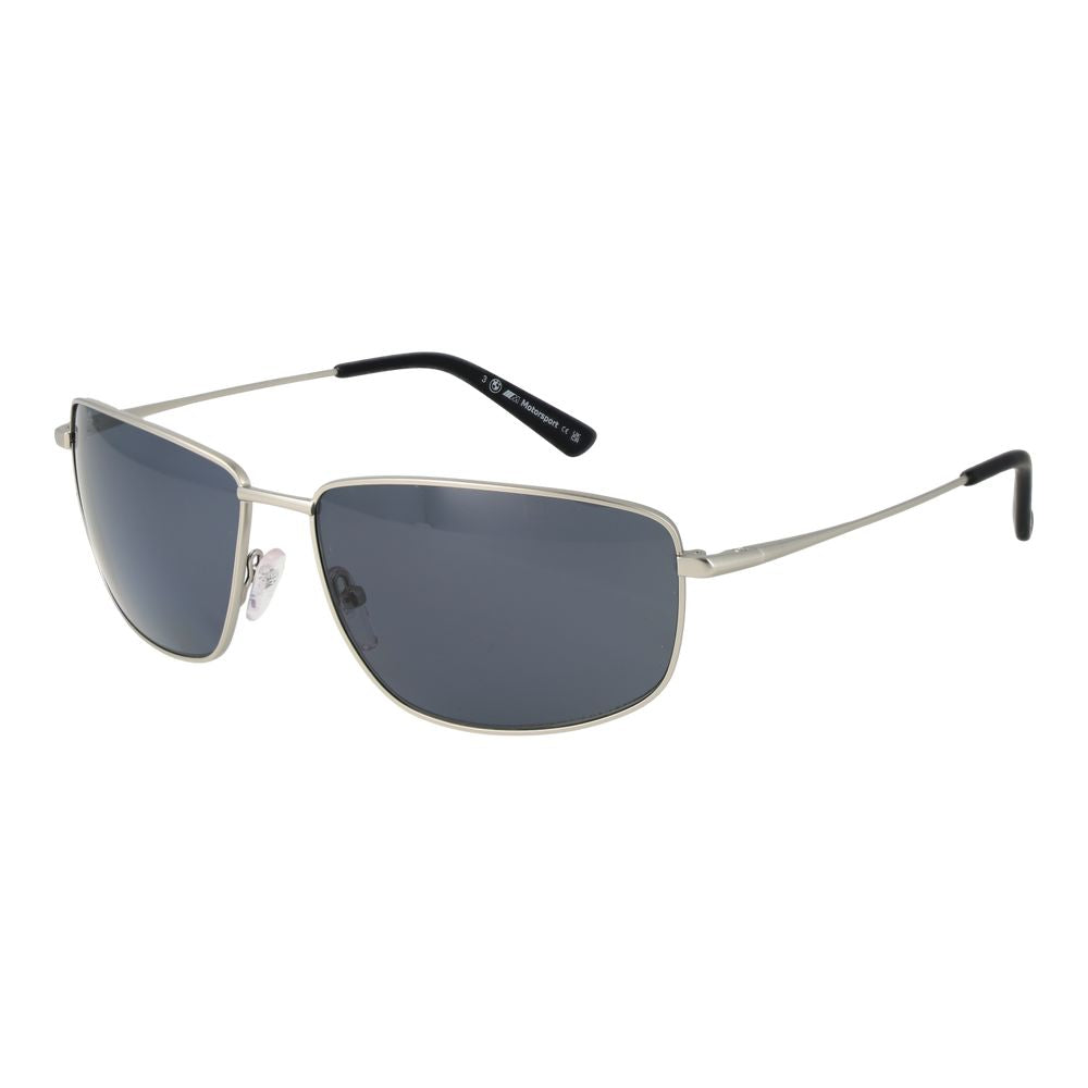 BMW Motorsport Silver Metal Sunglasses
