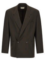 Lemaire Brown Polyester Blazer