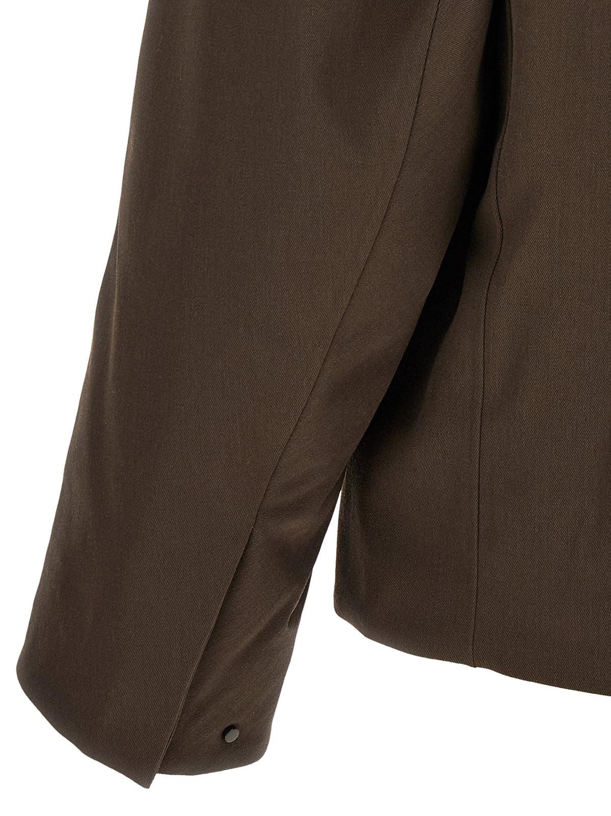 Arc'teryx Veilance Brown Wool Full-Length Jacket