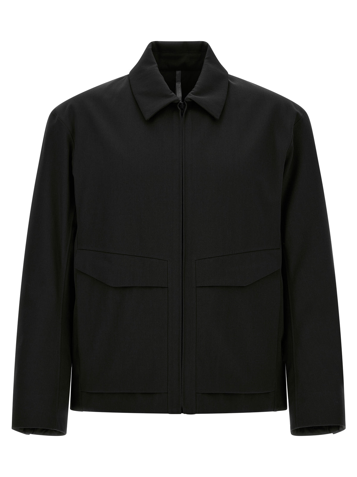 Arc'teryx Veilance Black Wool Full-Length Jacket