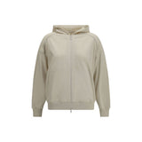 Brunello Cucinelli Beige Cotton Sweatshirt