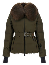 Moncler Grenoble Bicolor Polyester Full-Length Jacket