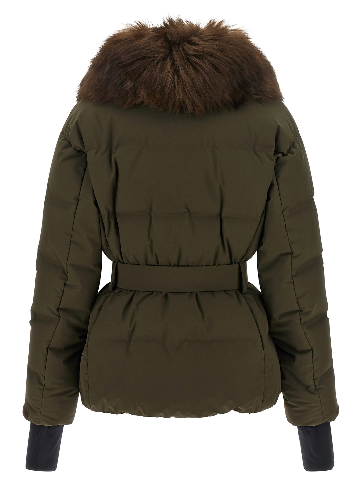 Moncler Grenoble Bicolor Polyester Full-Length Jacket
